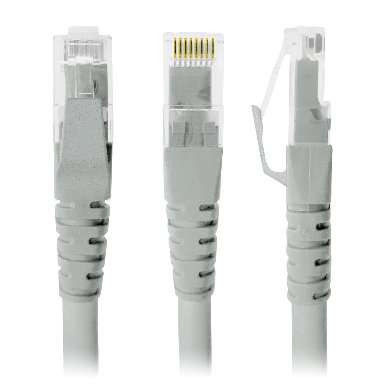 Cable de Red - Cat6, 2 Mts, RJ-45, RJ-45, 100 cobre, Macho/Macho, contactos c/baño de oro, Gris, 308200 BROBOTIX Cable de Red - Cat6, 2 Mts, RJ-45, RJ-45, 100 cobre, Macho/Macho, contactos c/baño de oro, Gris, 308200 BROBOTIX